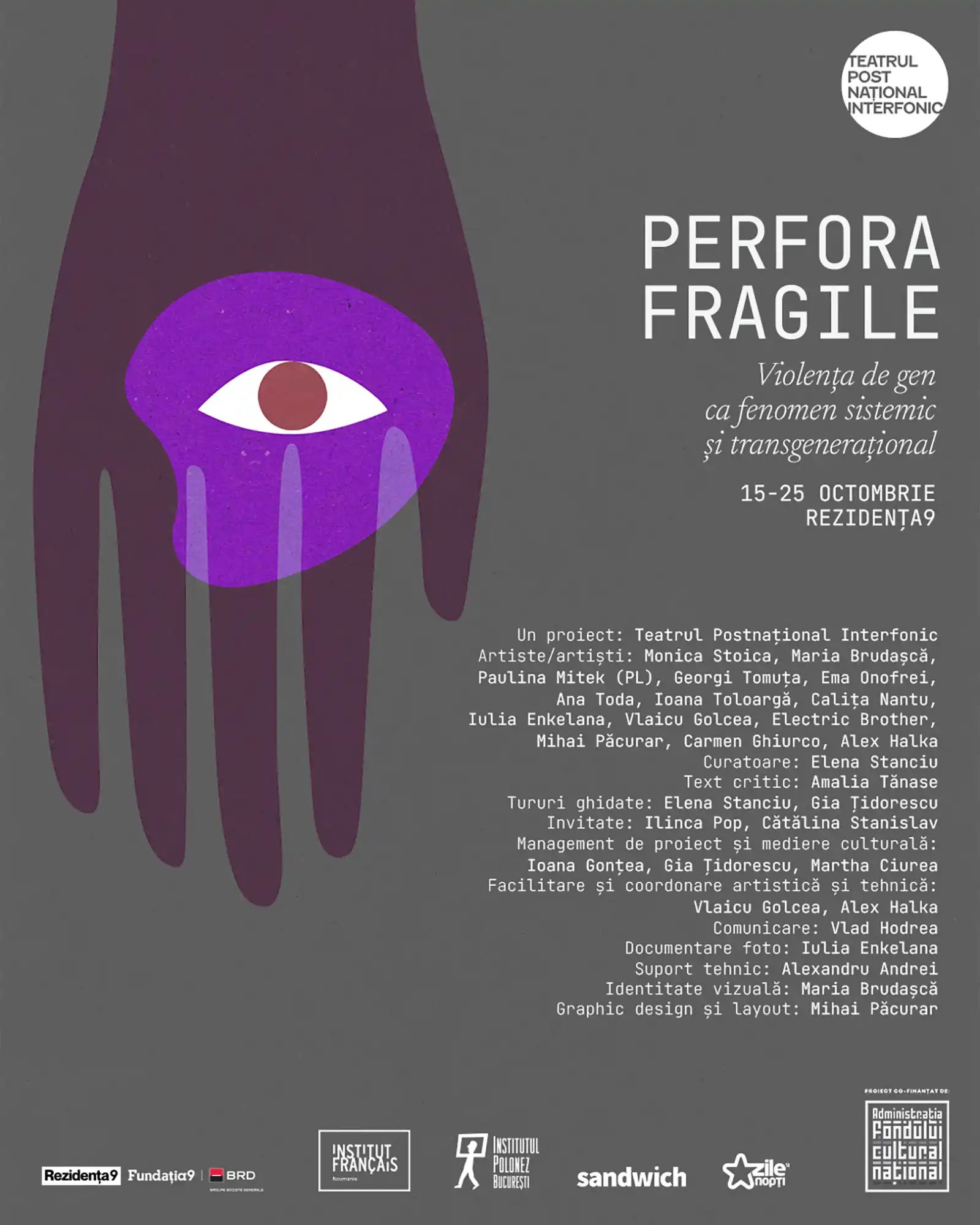 Perfora Fragile, expoziția de grup interdisciplinară deschisă la Rezidența9&nbsp;