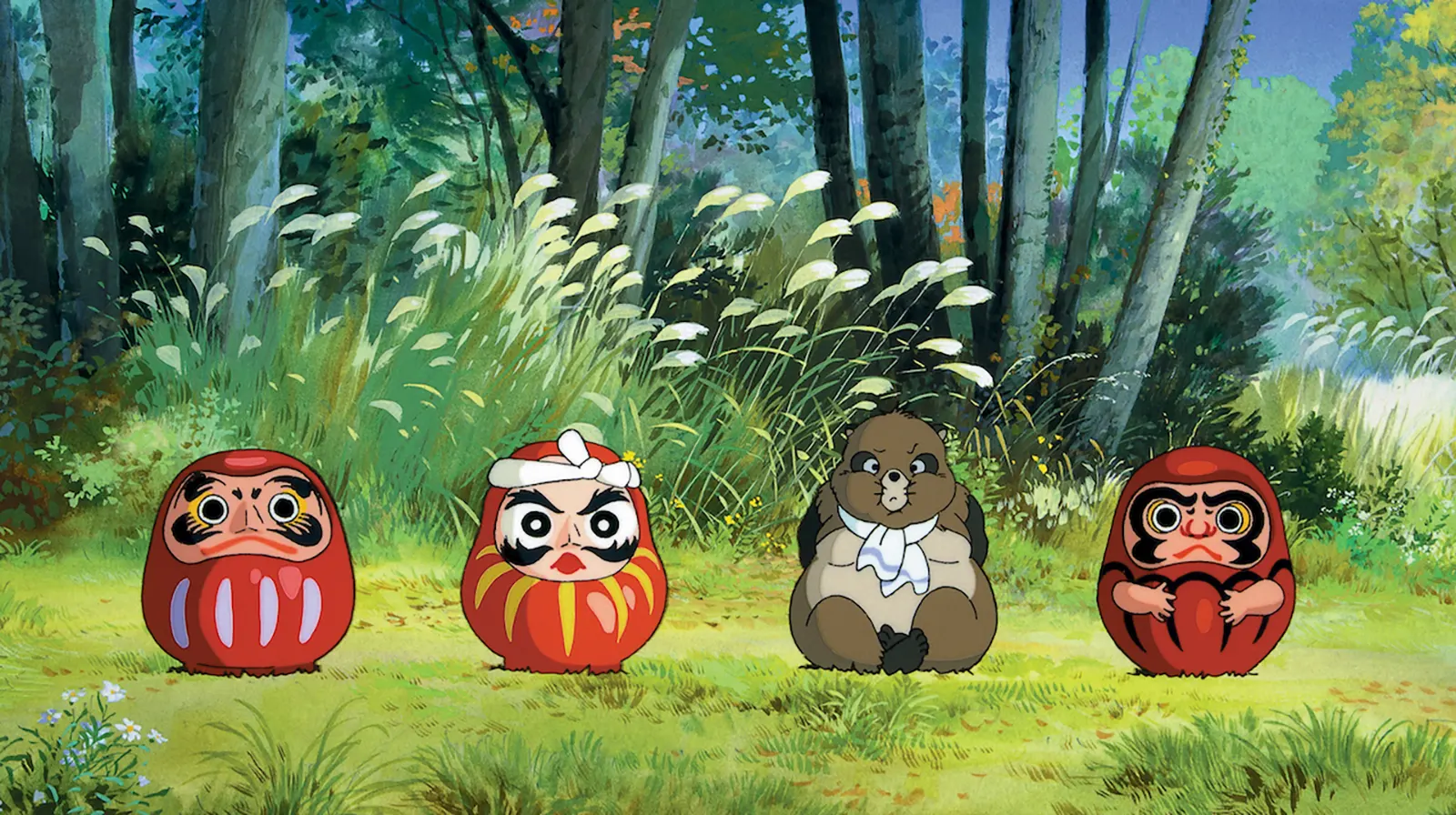 imagine din Pom Poko (r. Isao Takahata) proiectie la Animest 2026 - evenimente București octombrie 2026