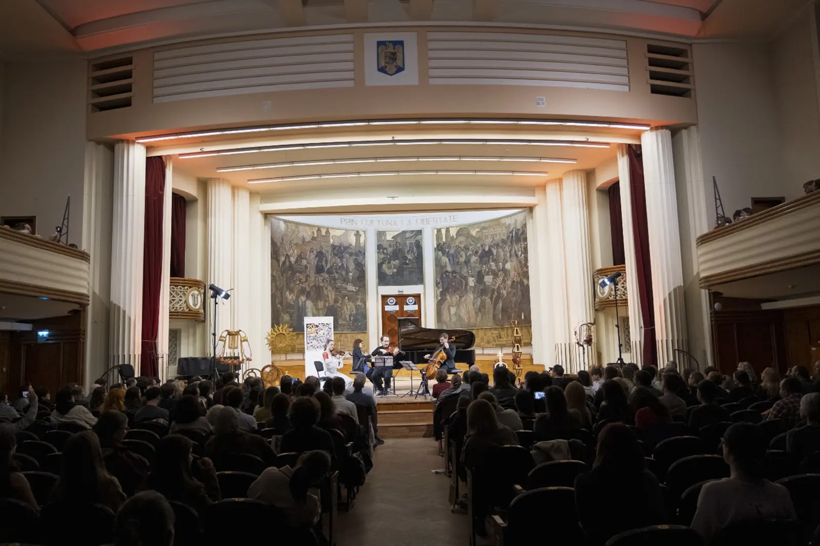 Concert de muzică de cameră la Festivalul SoNoRo, în Auditorium Maximum din Cluj-Napoca