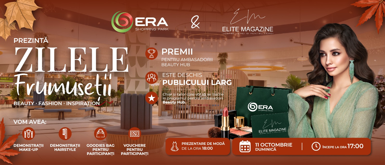 Zilele Frumuseții la ERA Park Oradea