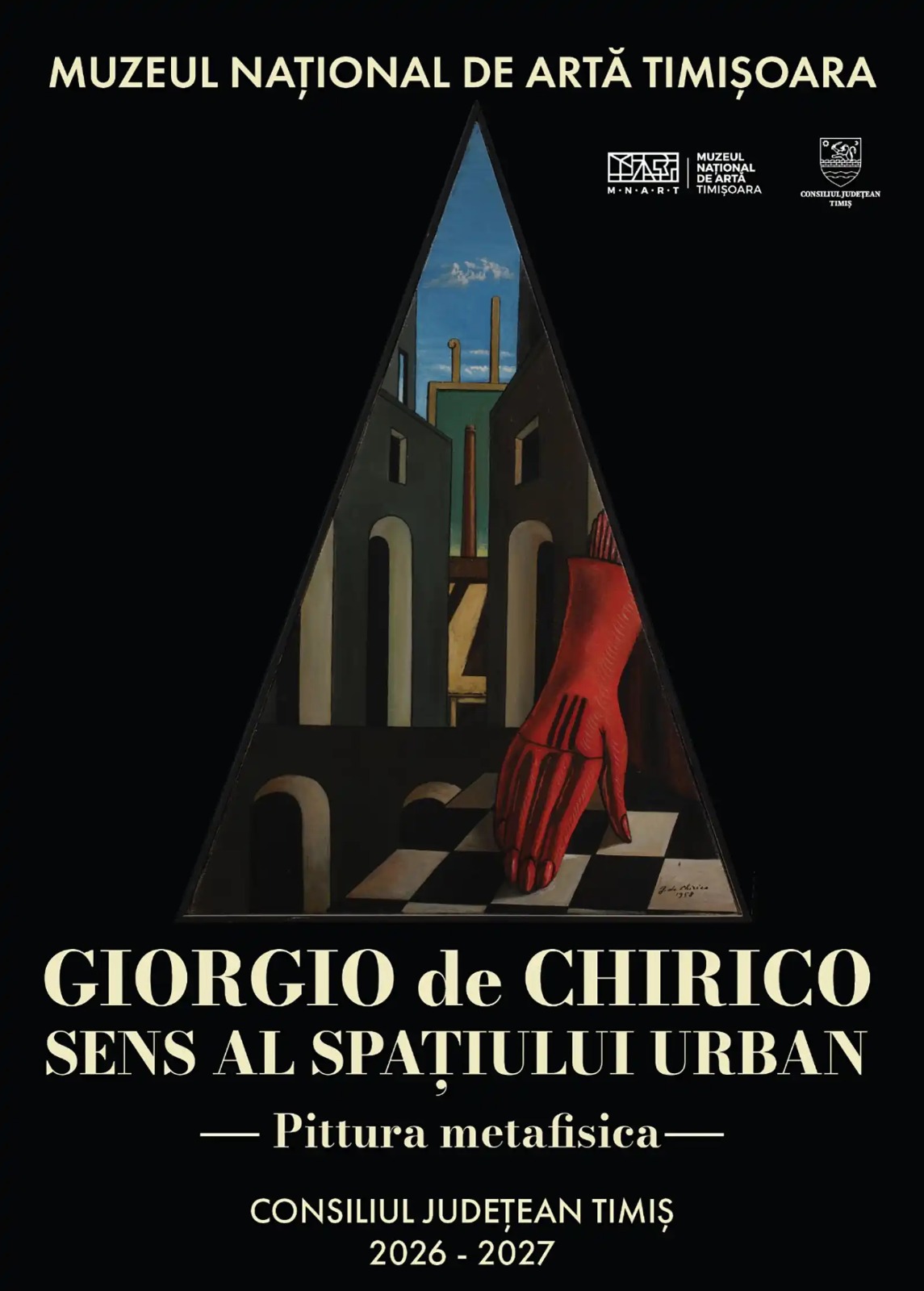 Giorgio de Chirico, pentru prima dată &icirc;n Rom&acirc;nia, la Timișoara
