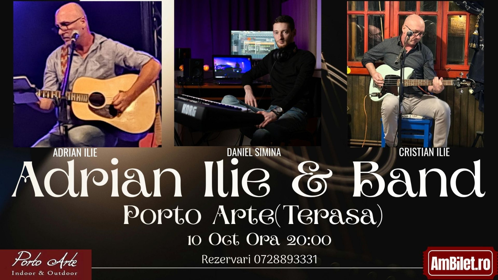 Concert Adrian Ilie & Band