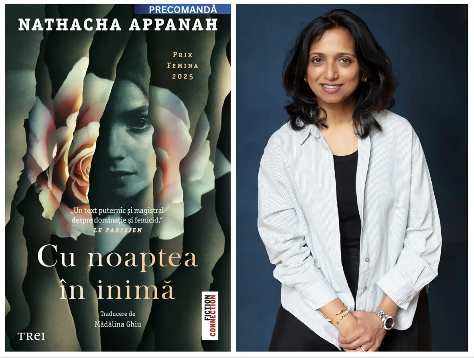 Nathacha Appanah, o voce distinctă a literaturii franceze de astăzi, la București, &icirc;n cadrul Sezonului Goncourt