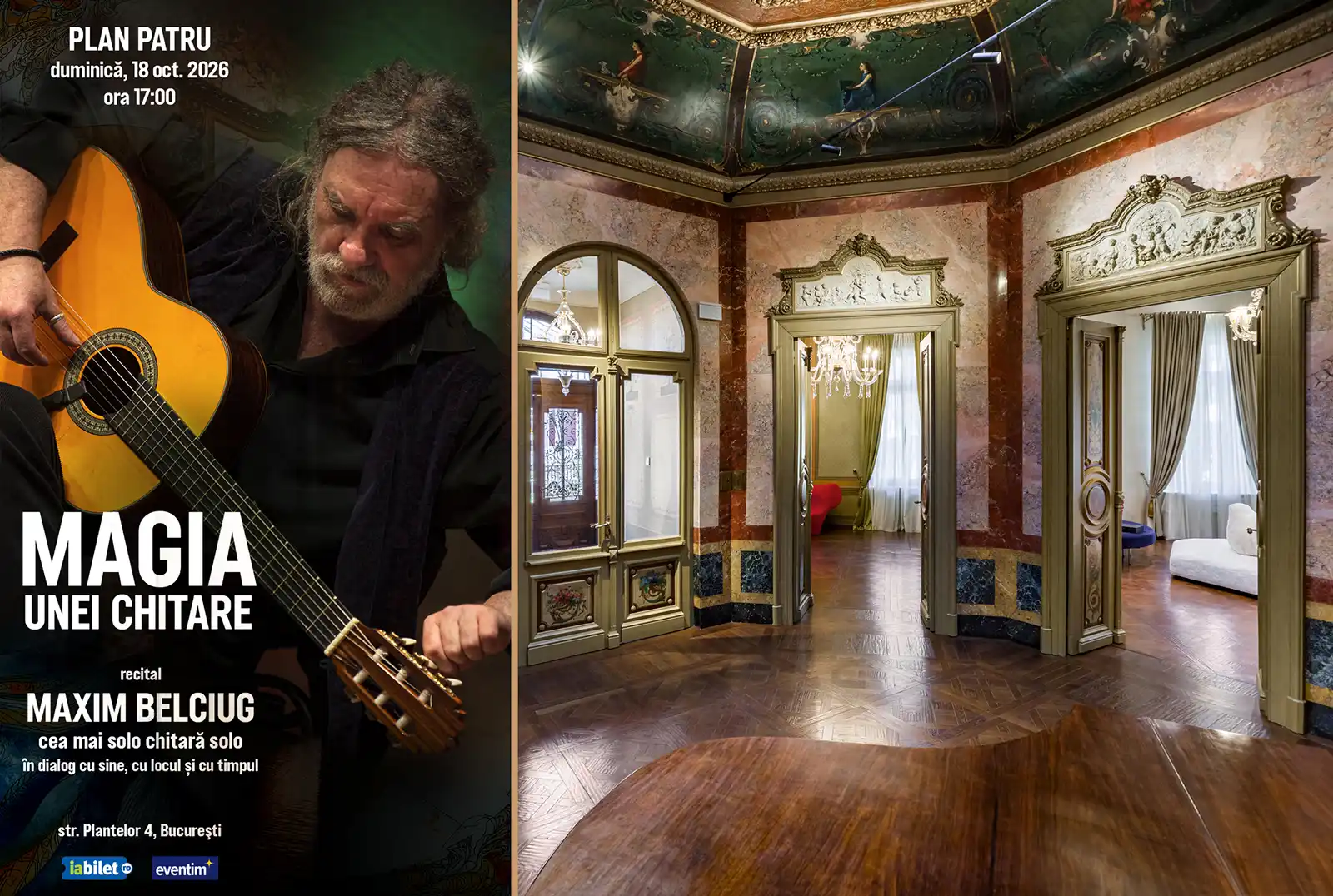 Concertul de la ora cinci. Cea mai solo chitară solo într-o casă bucureșteană cu dichis
