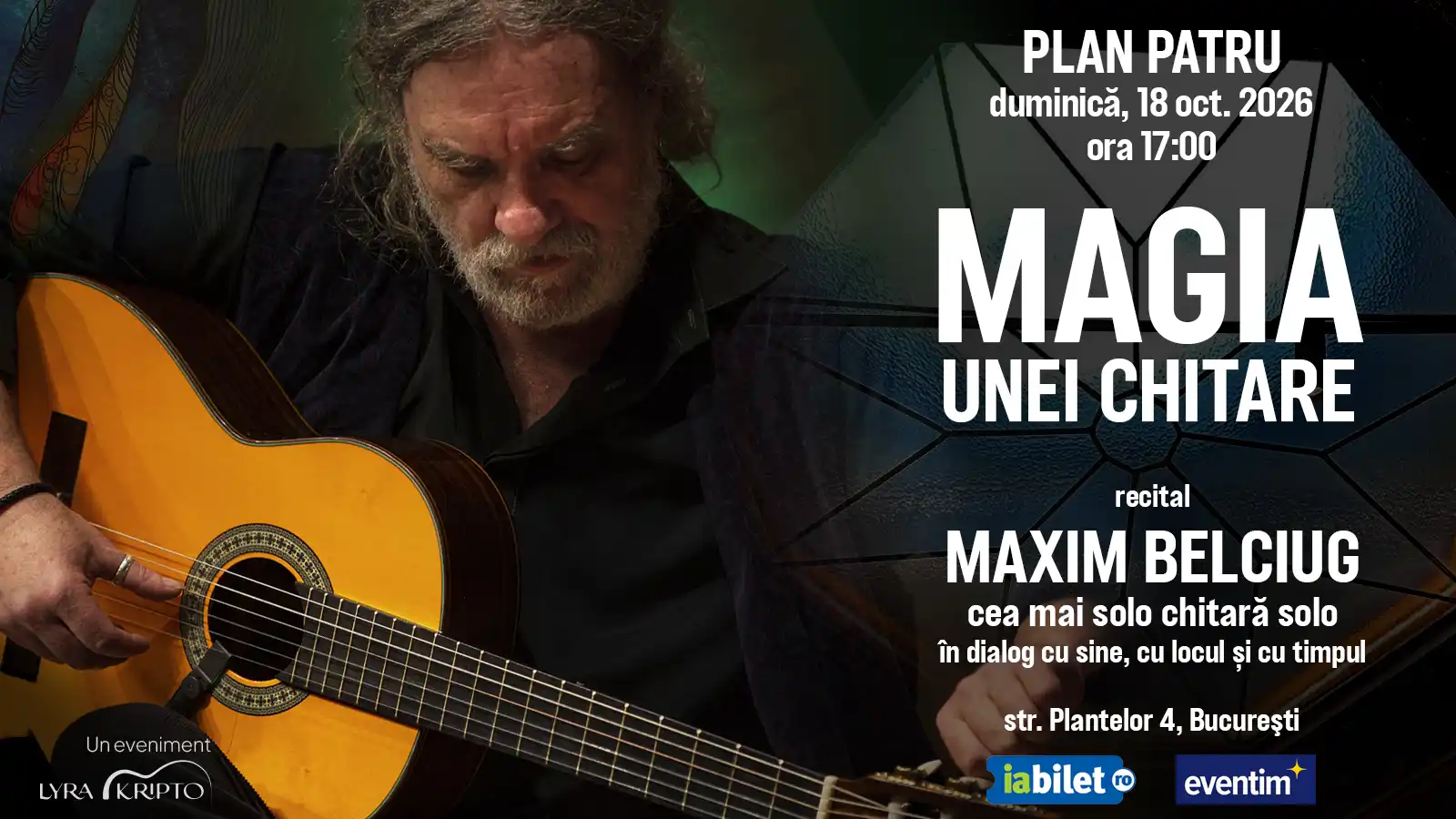Concertul de la ora cinci. Cea mai solo chitară solo într-o casă bucureșteană cu dichis