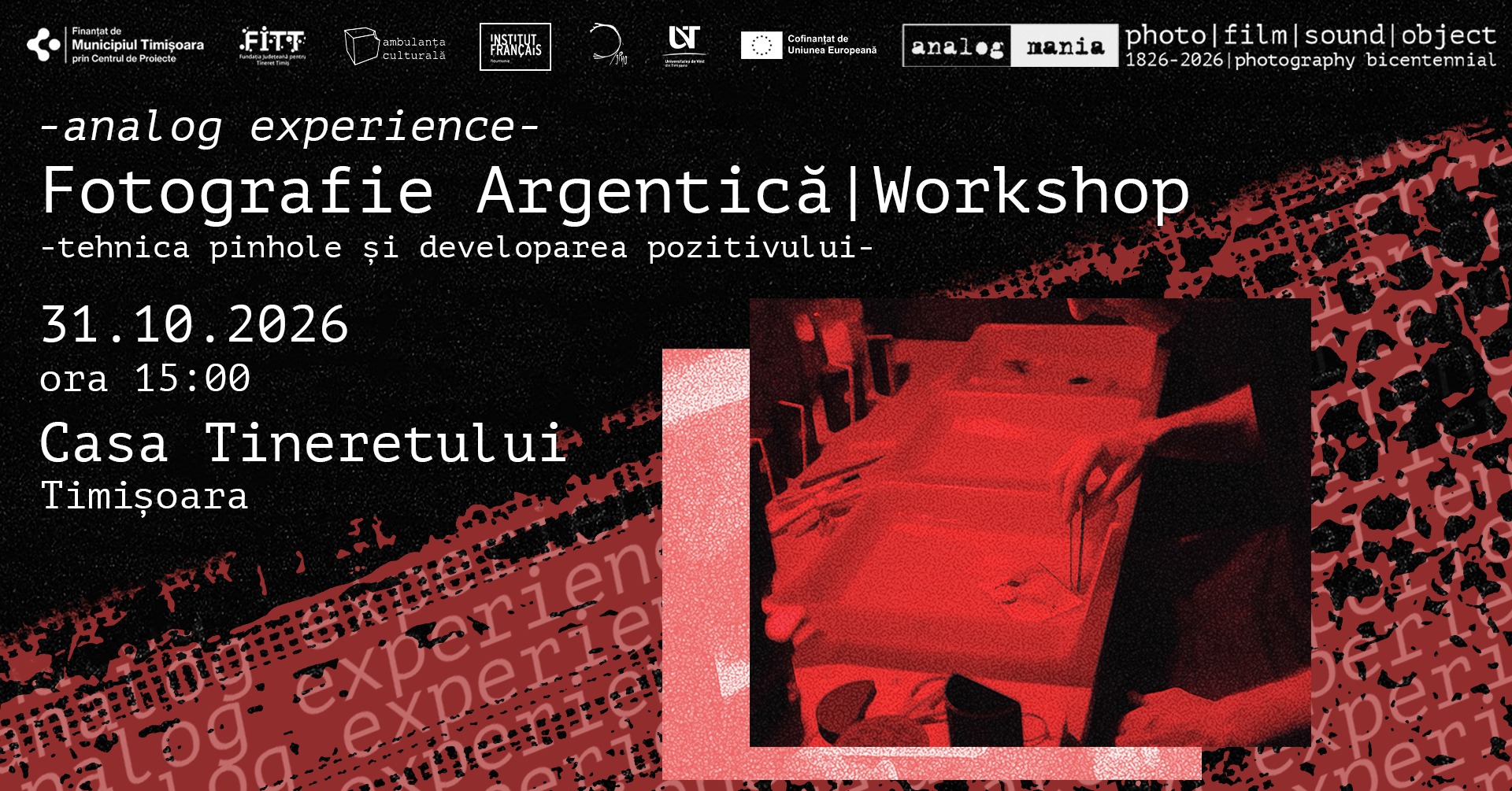 Analog Experience: Workshop Fotografie Argentică #4