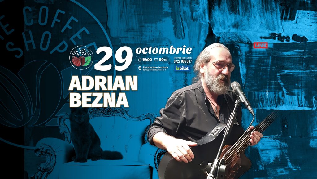 The Coffee Shop Music - ADRIAN BEZNA în concert