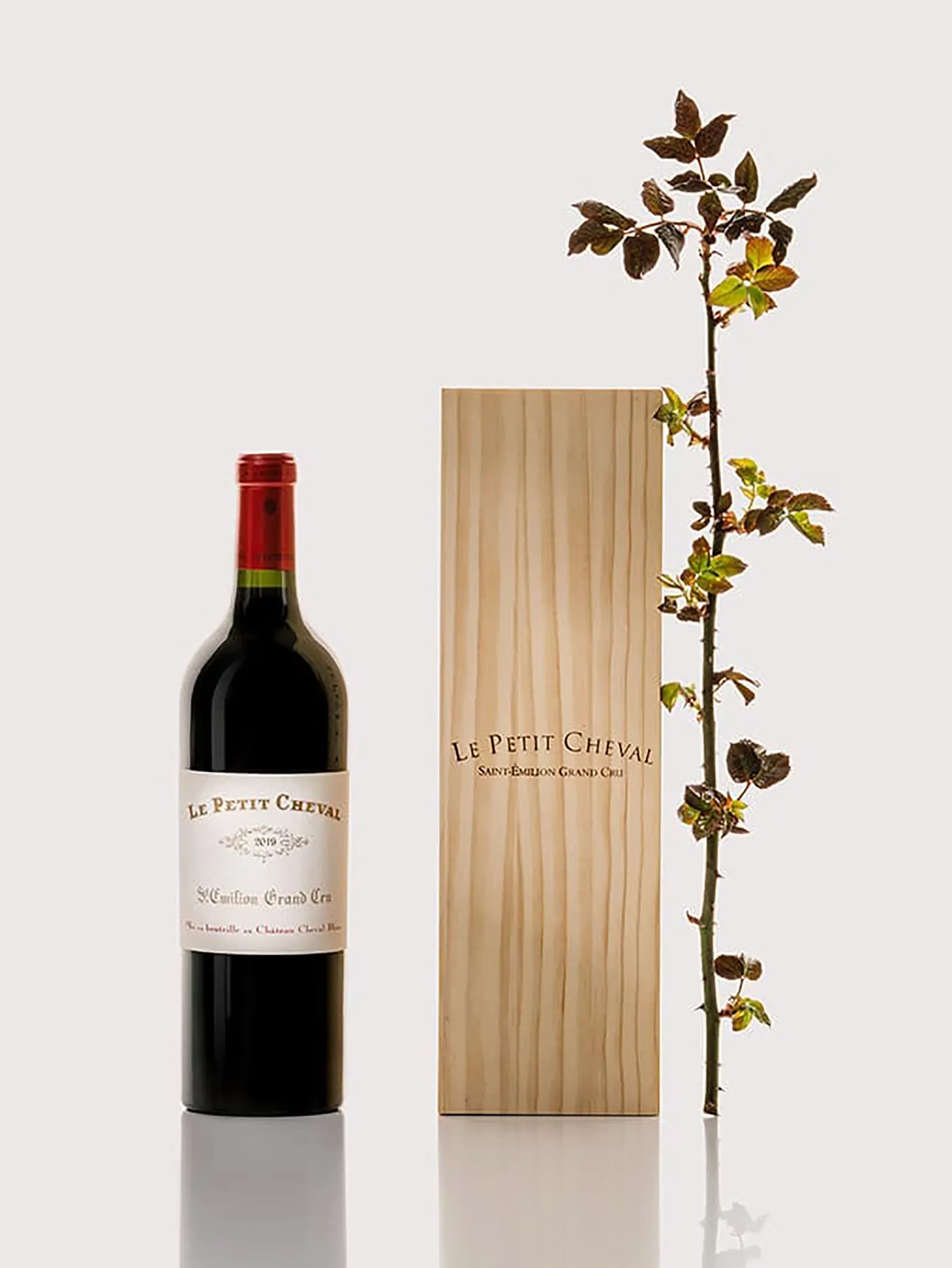 Sticlă Le Petit Cheval, vin din Saint-Émilion Grand Cru
